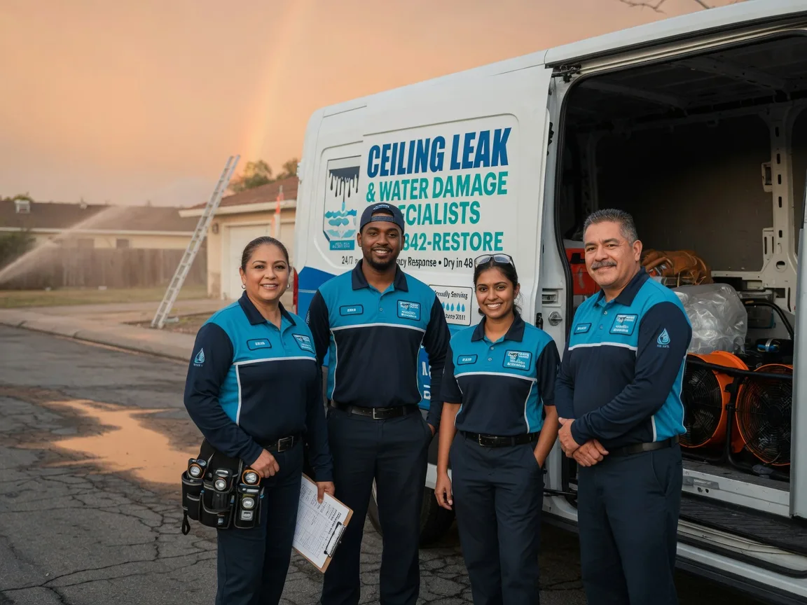 Ceiling Leak Cleanup company in Sloughhouse, CA